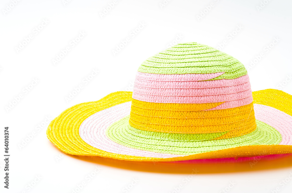 Isolated woman hats