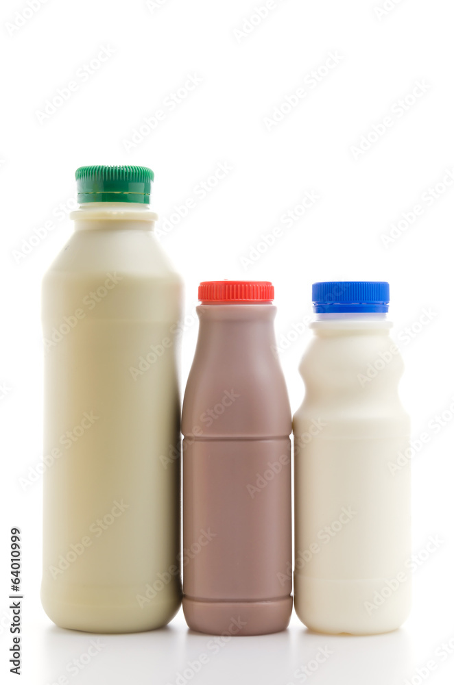 Milk isolated white background Milk isolated white background