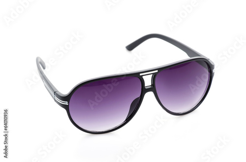 Sunglasses isolated white background