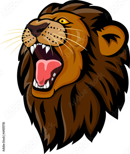 Lion head icon