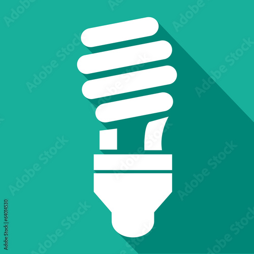 Logo ampoule basse consommation.