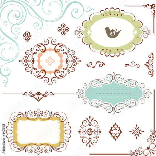 Ornate Frames Set