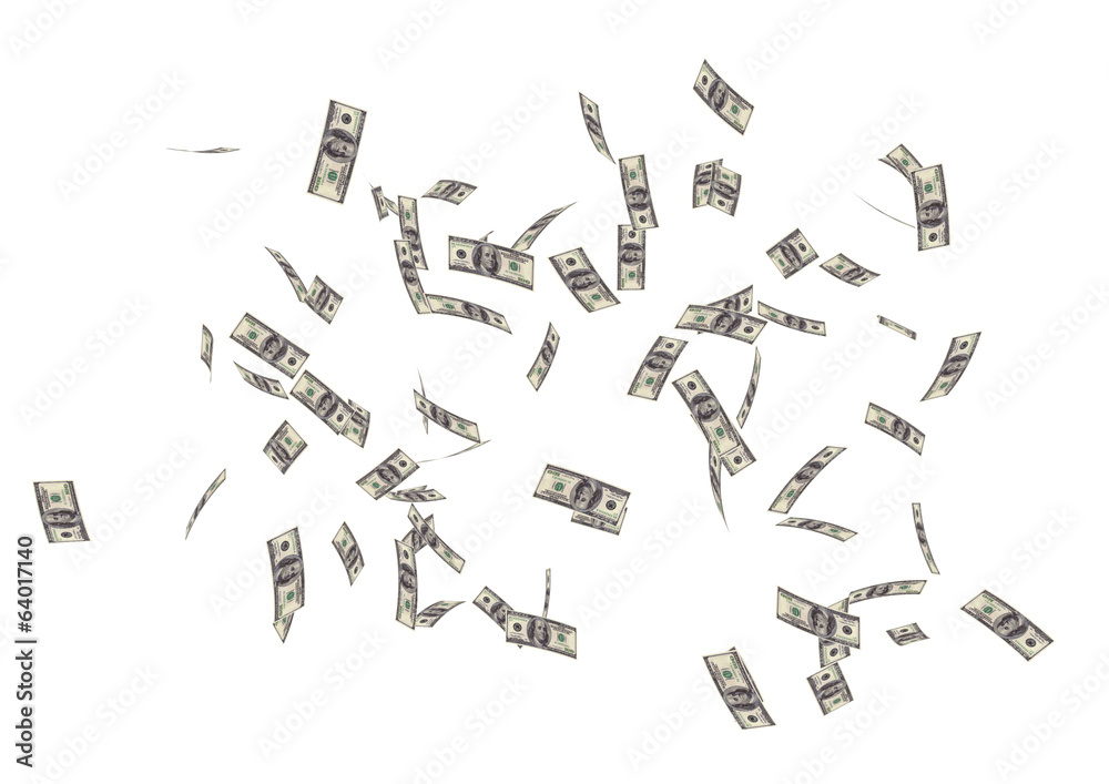 dollars fly concept dollars fly concept