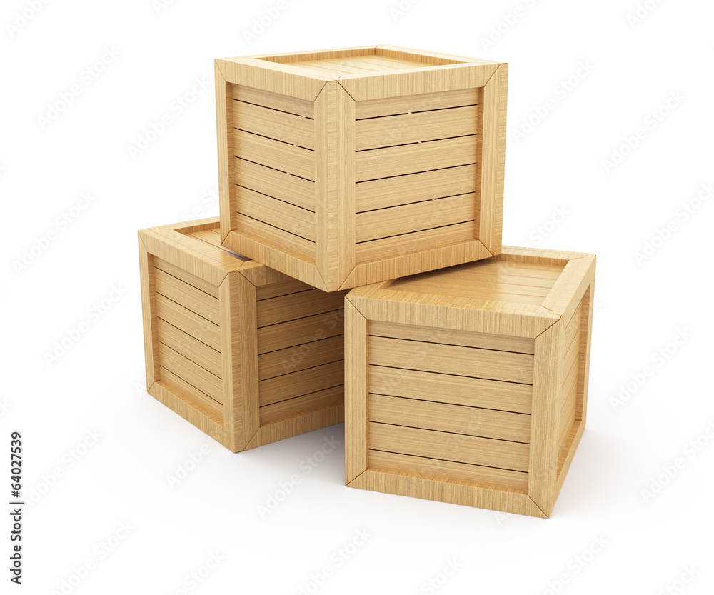 Wooden boxes Wooden boxes