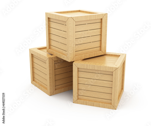Wooden boxes