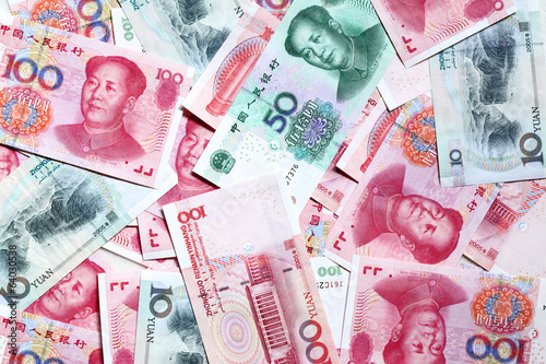 Chinese yuan photo