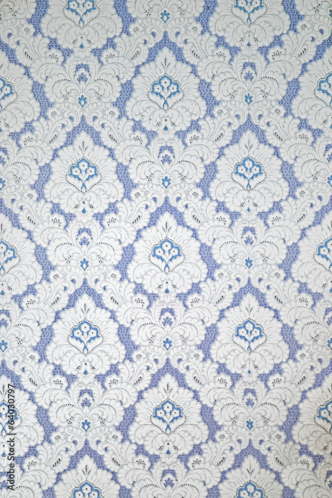 vintage wallpaper with ornamental design