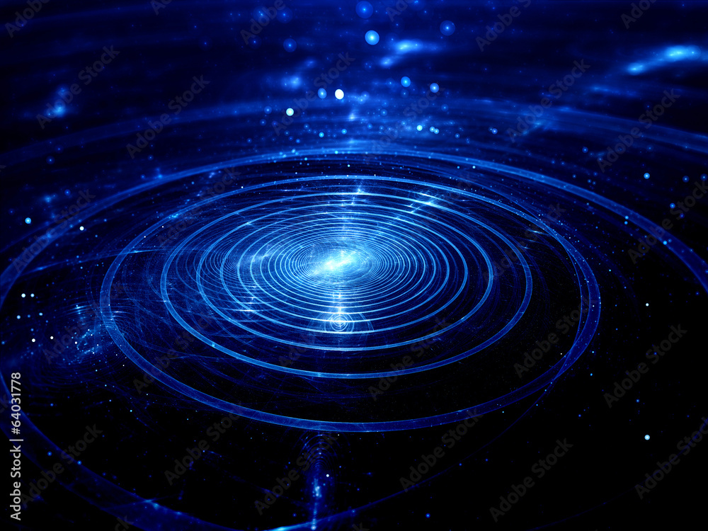 Star system with trajectories in deep space Star system with trajectories in deep space