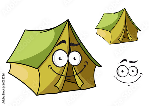 Fun cartoon tent