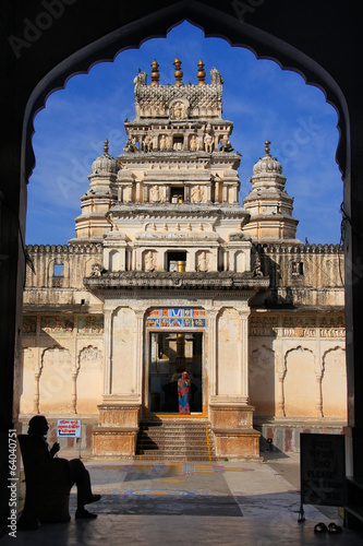 Sri Raghunath temple, Pushkar, India photo