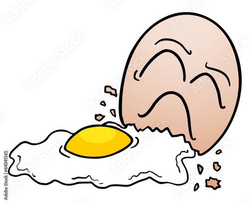 Broken egg