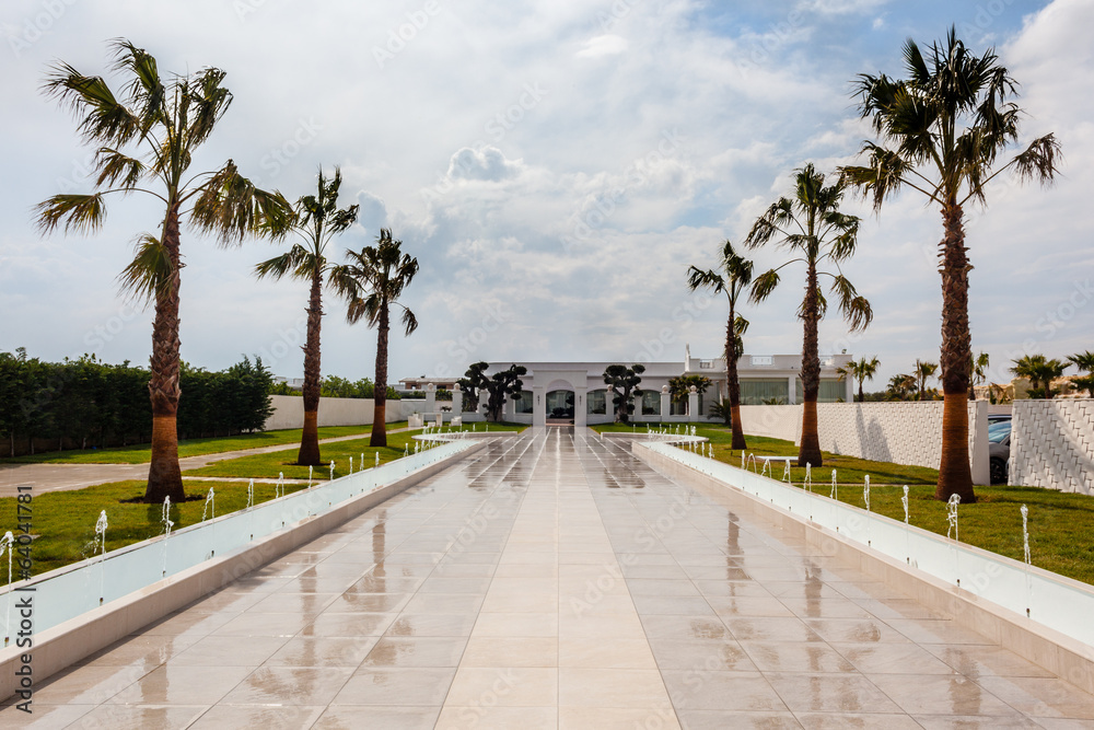 Fototapeta premium Big villa