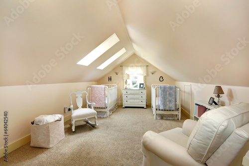 Velux nursery room photo