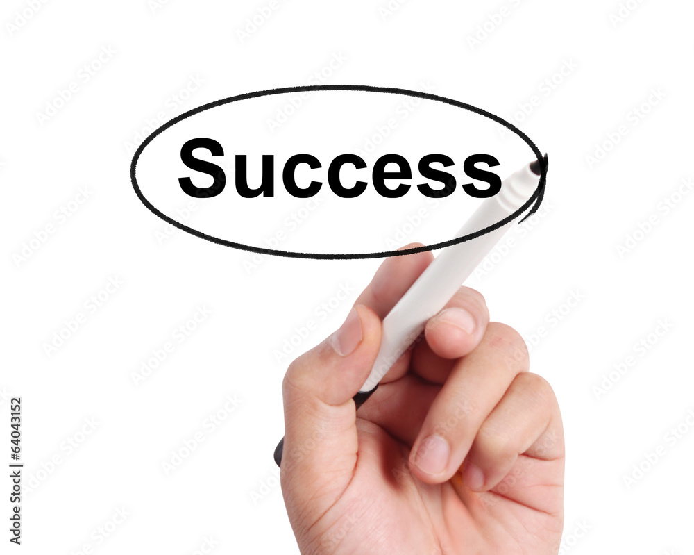 en writting something