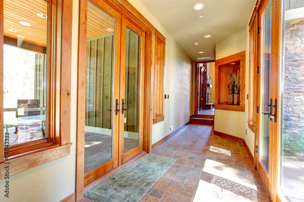 Entrance hallway view