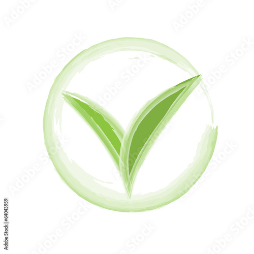 Green tea - Illustration