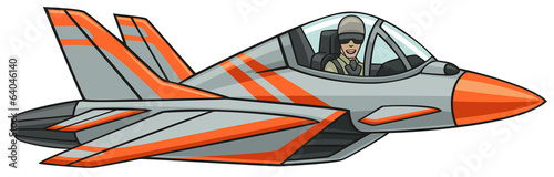 Supersonic aircraft.