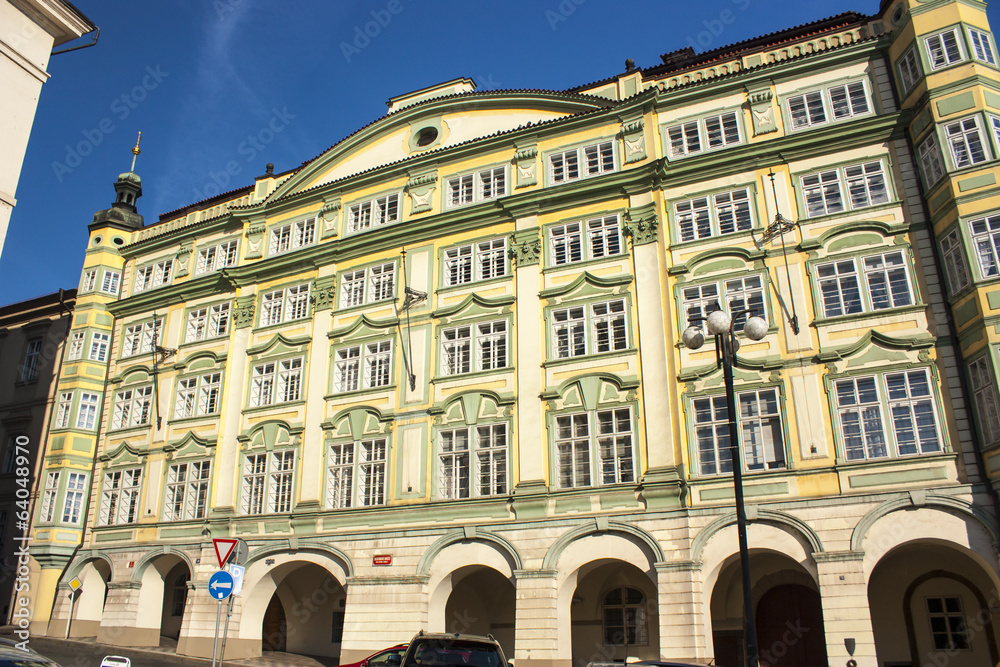 Fototapeta premium Panorama di Praga