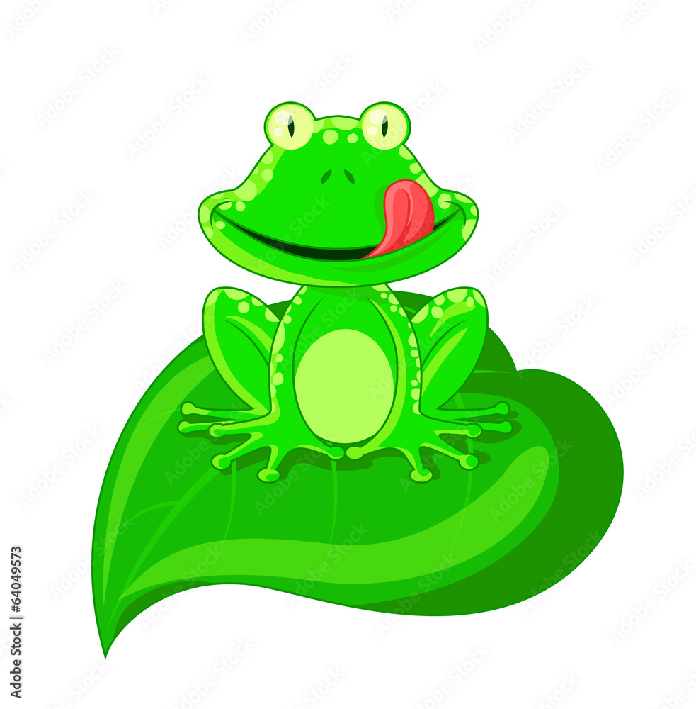 Cute Frog Cartoon Cute Frog Cartoon