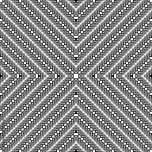 Design seamless trellis geometric diagonal pattern