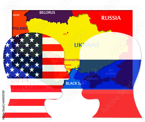 Political tension in the Ukrainian conflict zone