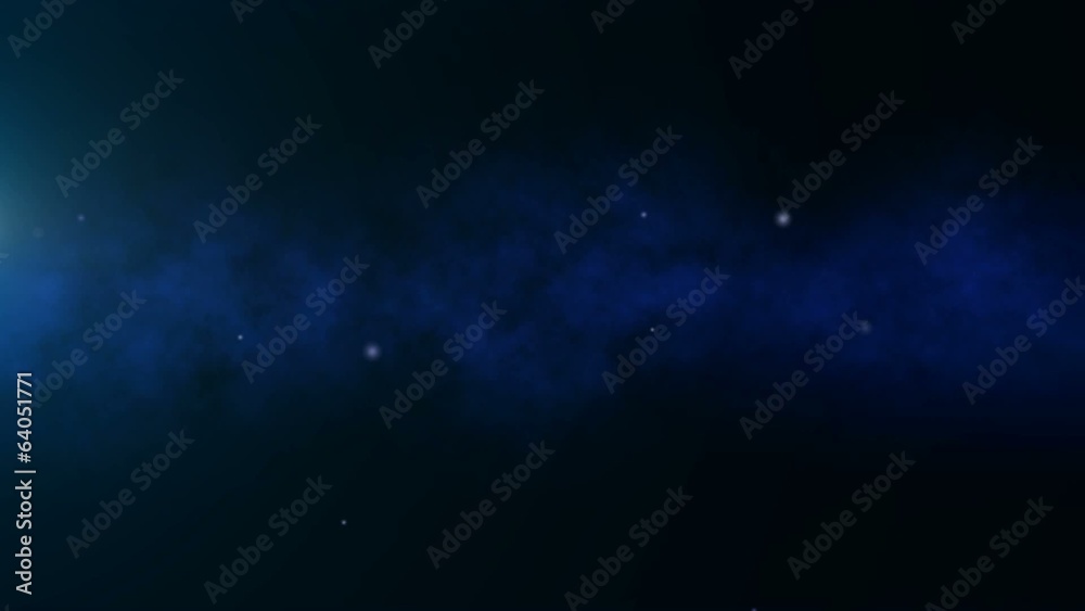 Intro Abstrakt blaue Wolken