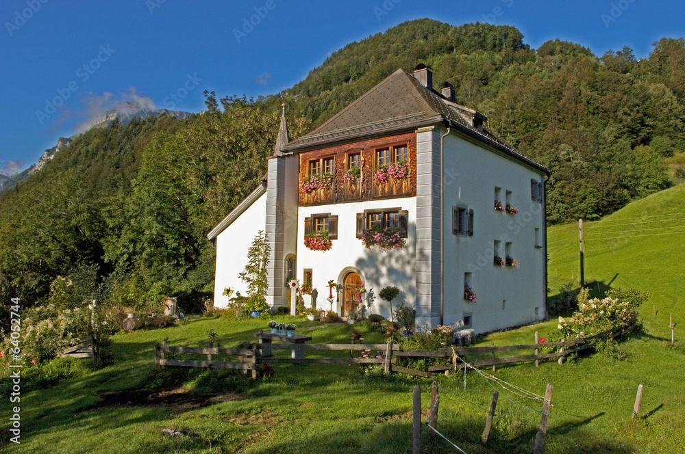Schlösschen Beroldingen, Uri, Schweiz