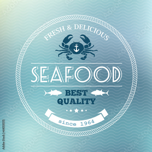 Seafood poster