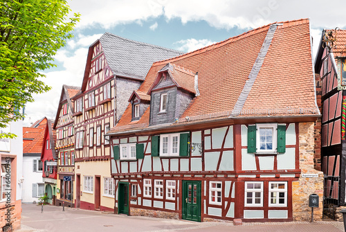 Hübsches Fachwerkensemble in der Friedberger Altstadt