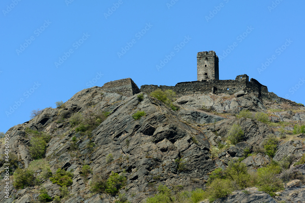Ruderi del Castello di Chenal - Montjovet (Ao)