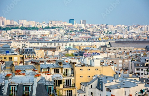 Vue panoramique de Paris en France © Alexi Tauzin