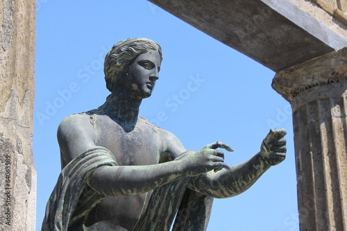 Temple d'Apollon à Pompéi - Italie photo