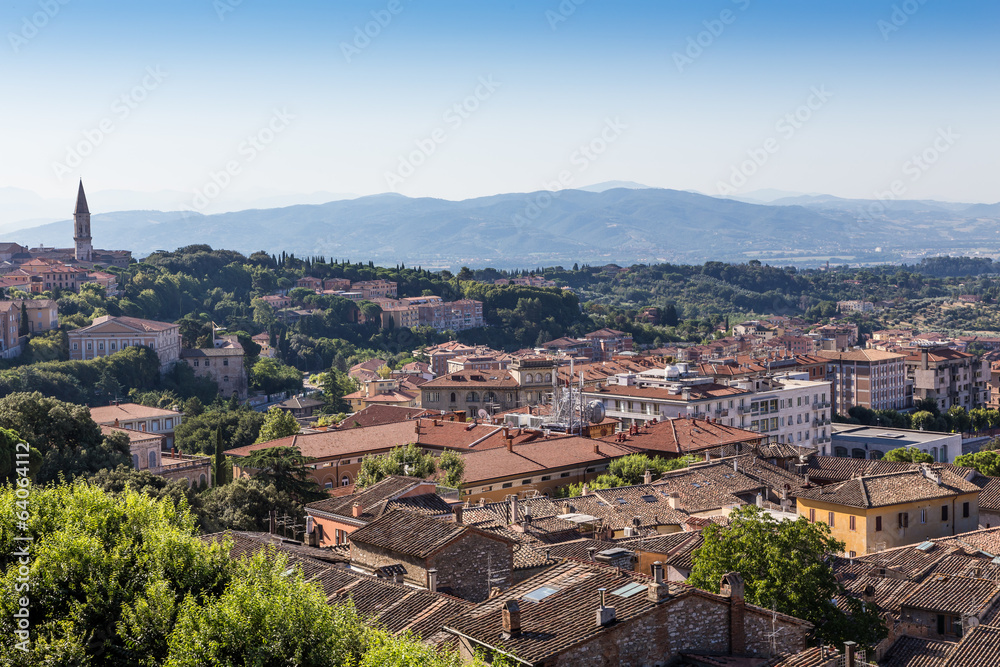 old town of Perugia, Umbria, Italy
