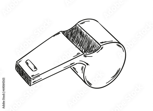 sketch of the whistle