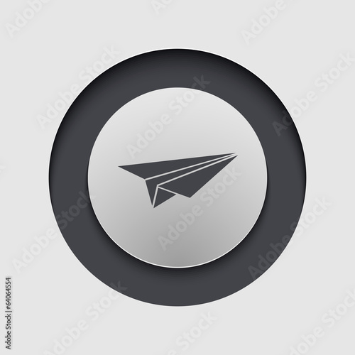 Vector modern circle icon. Eps10