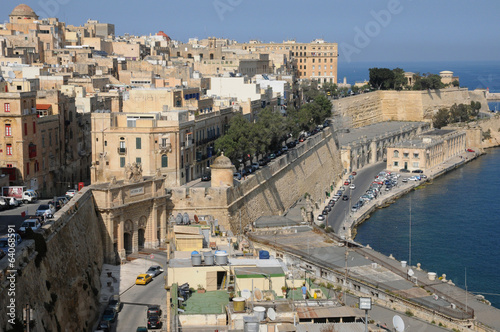 Malta, the picturesque city of Valetta photo