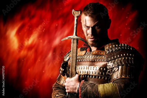 Obraz na plátně brave conqueror