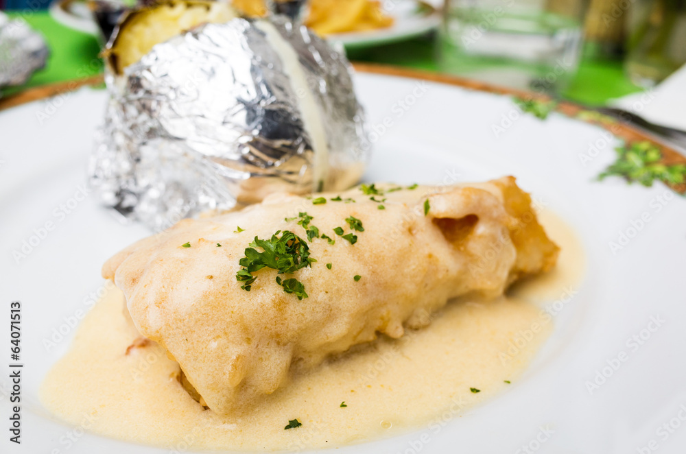 plate of fish and potatoes plate of fish and potatoes
