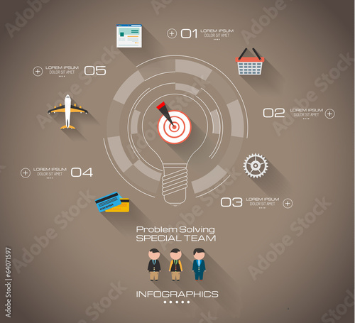 Timeline Infographic design template