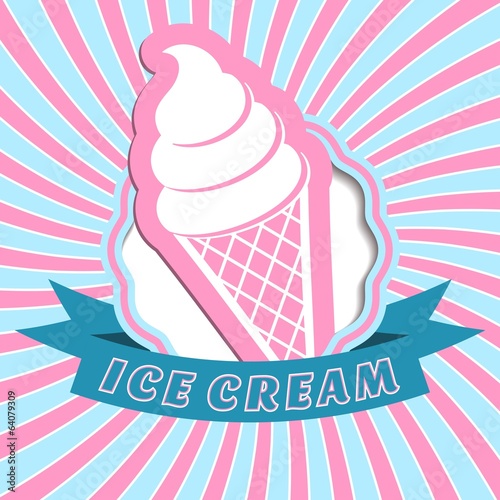 Ice cream background