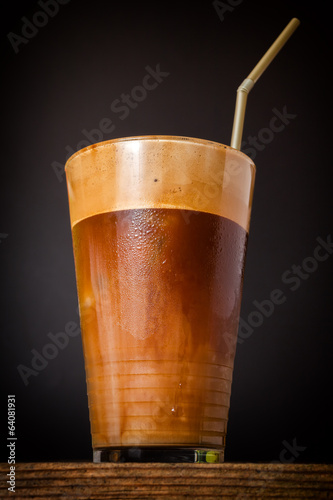 Frappe coffee photo