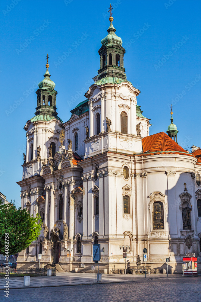 St. Nicholas church at Old Town Square, Prague