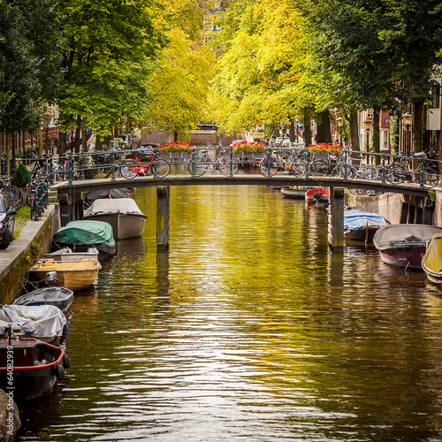 Canal in Amsterdam