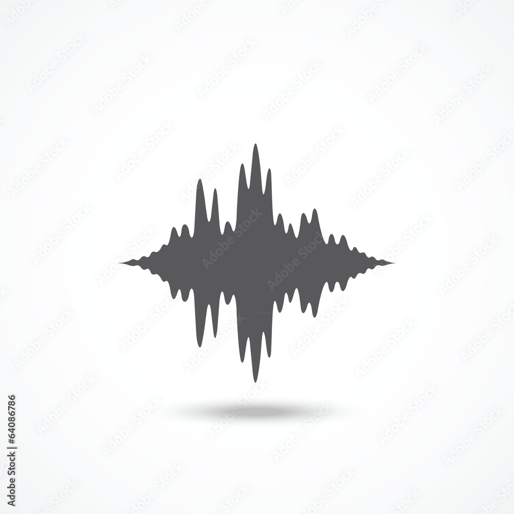 Naklejka premium Sound icon