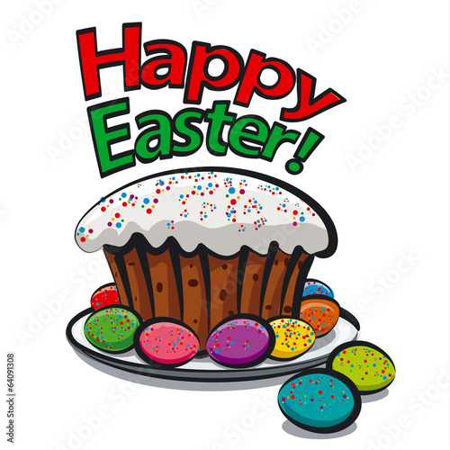 happy easter card