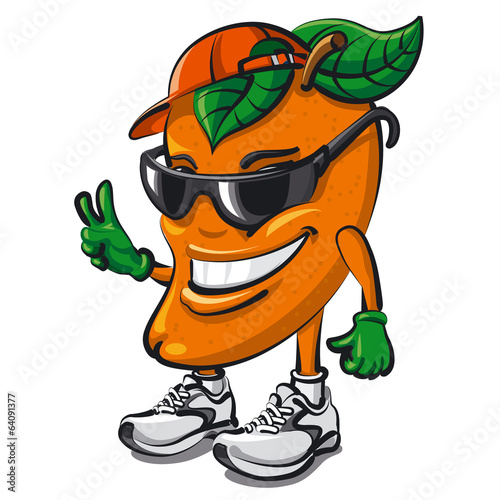 mango fruit cartoon