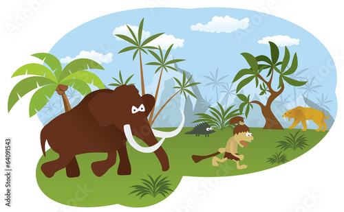 Fototapeta Naklejka Na Ścianę i Meble -  World of stone age
