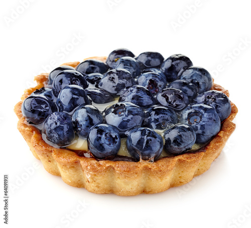 Blueberry tart photo