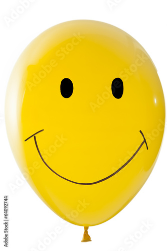Luftballon, lachend