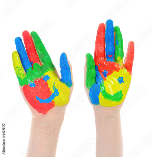 Hand Painted Child.